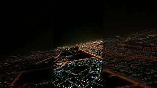 Flight takoff timelapse Night view #flight #flighttakeoff #timelapse #nightview #shortsfeed #reels