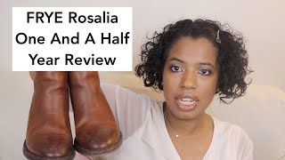 FRYE ROSALIA BOOTIE 1 YEAR REVIEW (THREE LOOKS)