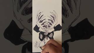 Speed drawing StickMan Zetsu 😳 #shorts #anime #drawing