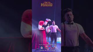 Kikin the Clown wants to try out the Trampoline at Circus Mondao, clowning around #shorts