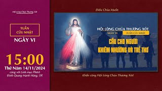 🔴 Lòng Thương Xót | 14/11/2024| Ngày Thứ VI - Cầu Cho Những Linh Hồn Khiêm Nhường và Các Trẻ Thơ