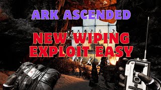 ARK ASCENDED NEW WIPING EXPLOIT EASY [TUTORIAL]