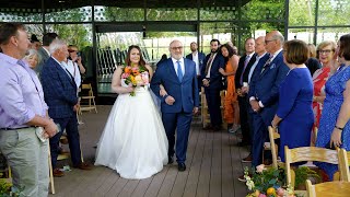 Zan and Shelby's Wedding Ceremony at Trinity River Audubon Center