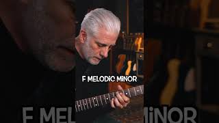 Quick Lesson - Melodic Minor over #9 Chord. #guitar #guitarist #guitarlesson #shorts