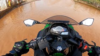 Ninja 300 Ride Review | Off-roading & Extreme Water Test |