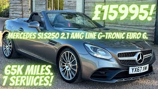 Mercedes SLC250 2.1 AMG Line G-Tronic Euro 6.