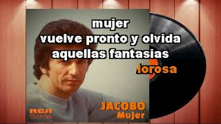 Edición especial KARAOKE JACOBO Mujer (versión solista)