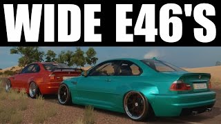 FH3 - Drift Build - Rocket Bunny E46! High Speed E46 Tandems!