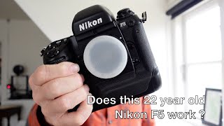 Does this 22 year old brand new,  unused Nikon F5 work? I unbox a bunch of gear including the camera