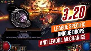 The Forbidden Sanctum League Mechanics and Specific drops