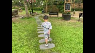 Explore the garden and playground for kids in Marriott Hotel Ha Noi