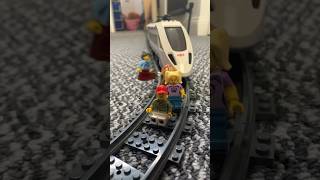 Lego train vs random minifigures