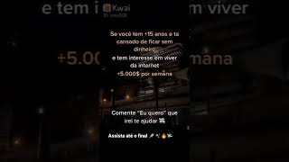 Quer se tornar um milionario? olha o comentário fixado e clique no link🤑 #foryou #primeirovideo