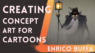 Art Heroes Podcast ep.44 - Creating Concept Art for Cartoons with Enrico Buffa