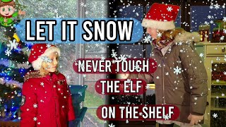 ❄️Let It Snow❄️CHRISTMAS 2020 cover and Elf on the shelf magic🎄English subtitles⛄️ELVES not Elfs