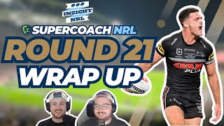 NRL Supercoach 2024 | Weekly Wrap Up | Round 21 Live Review