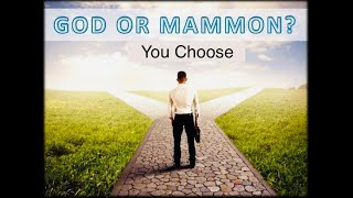 God or Mammon