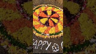 Onam Pookalam | #onampookalam #athapookalam #pookolam #shorts