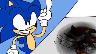 SpikeyToons: A Recreation of that one Sonic Adventure 2 scene.