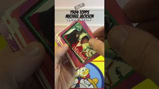 Michael Jackson the King of Pop - 030 #nonsportscards #80s #popmusic #michaeljackson #cards #shorts