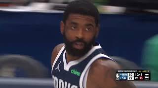 Kyrie Irving crazy lefty lay up over Rudy Gobert | Mavericks vs Timberwolves