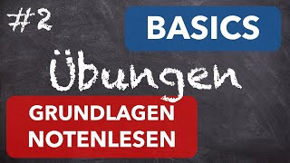 Übungen zu 'Grundlagen Notenlesen' | Stammtöne in Violinschlüssel und Bassschlüssel