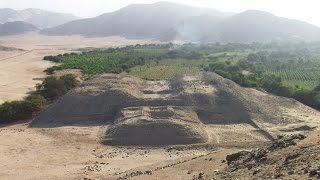 Archaeological Project NORTE CHICO, Peru. Fortaleza valley, Barranca, Caballete. Ancient Peru TV