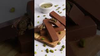 Barres chocolat-pistache