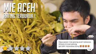 MIE ACEH RATING TERBURUK! #food #fypシ