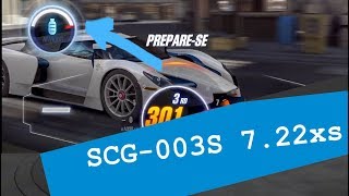 CSR2: SCG-003S 7.22x shift pattern and tune