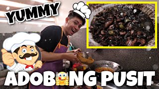 CHEF BOY LOCAR ON THE MYX! (Adobong Pusit Recipe)