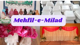 12 Rabi-ul- awal special vlog | Mehfil-e- Milad | Milad at college | Happy village girls