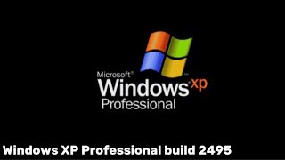 Windows XP build 2495