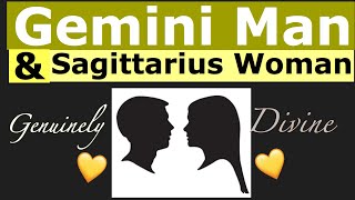 Gemini Man & Sagittarius Woman (Love Compatibility) "Wind Beneath My Wings"