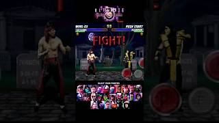 UMK3 Arcade - Liu Kang in Graveyard.