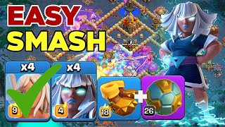 Unstoppable TH16 Electro Titan Smash Legend League Attacks! Clash of Clans