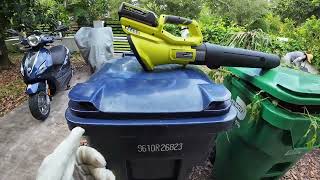 Ryobi 40V 550 CFM Battery Powered Blower Kit Review [Chaptered]