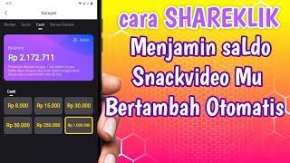 Cara C*rang Dapat Jutaan Koin Snackvideo - Cara NuyuL Snackvideo Terbaru