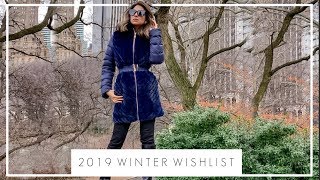 2019 WINTER FASHION WISH LIST | New In High street/Designer Fashion & Styling Ideas  | JASMINA PURI