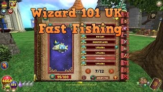 Wizard 101 : Fast Fishing, Catching Kid Carp