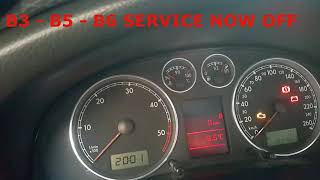 PASSAT B5 SERVICE NOW NASIL SÖNDÜRÜLÜR / PASSAT SERVICE NOW  RESET B5 -B5,5 -B6