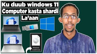 Windows 11 Computer Kasta Waad Ku Shubi Kartaa Hada, Qaabkan Fudud Adigo Raacaya.