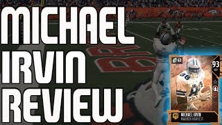 93 THANKSGIVING MICHAEL IRVIN REVIEW | MADDEN 18 ULTIMATE TEAM PLAYER REVIEW