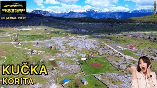 KUČKA KORITA do Albanske Granice Snimak Dronom April 2024 - KUČKA KORITA [4K Aerial View] Crna Gora