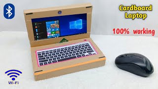 How To Make diy Laptop with Cardboard || Homemade Laptop | How to make mini laptop at home |mini PC