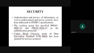 SNMPV3 MIB,Remote Monitoring SMI and MIB 24 09 20 Session 2