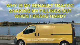 Renault Trafic Brakes Pulsing Vibrating. Diagnose & Fix. 2003 1.9 dci. Brake disc & Pad Replacement