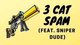 3 Cat Spamming ω/ ͏͏Sniper Dude | Pixel Gun 3D