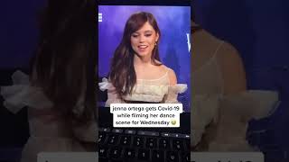 Jenna Ortega had COVID-19 while filming her dance moves for Wednesday #shortscelebrities#jennaortega