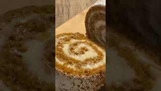 PERFECT Pumpkin Roll Recipe 👌 #shorts #christmas